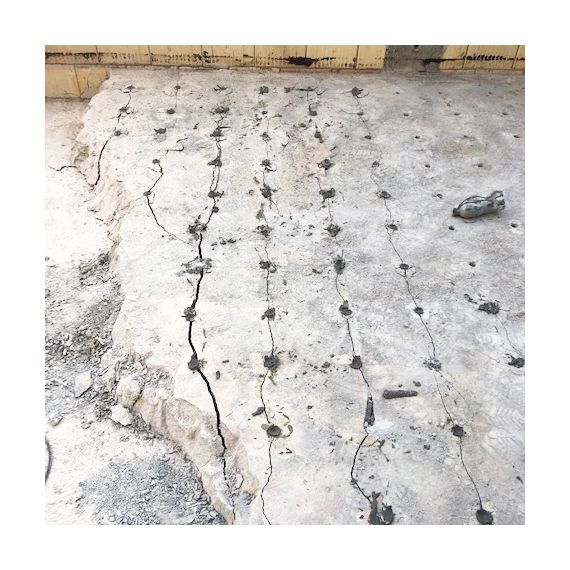 BETONAMIT® u akciji – pukotine na steni nakon primene